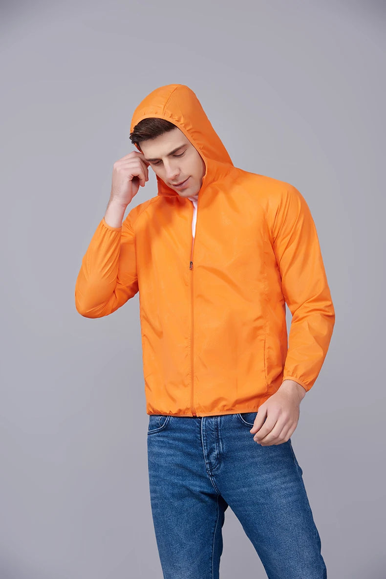 Unisex Waterproof Hiking Jacket – Quick-Dry Outdoor Windbreaker